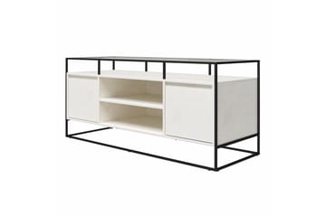 Camley Tv-bänk 136,6x49,8 cm Vit - Dorel Home - Möbler - Vardagsrum - Tv-möbler & mediamöbler - Tv-bänkar