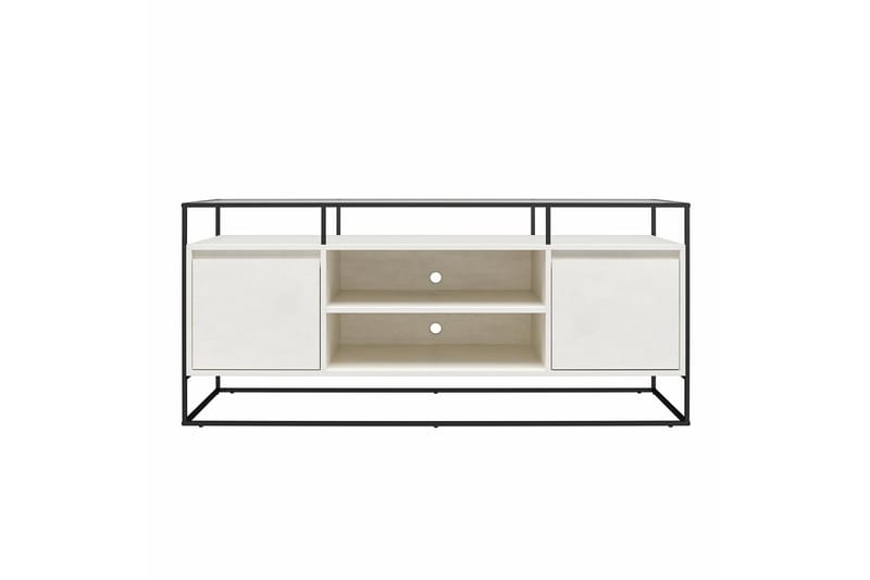 Camley Tv-bänk 136,6x49,8 cm Vit - Dorel Home - Möbler - Vardagsrum - Tv-möbler & mediamöbler - Tv-bänkar