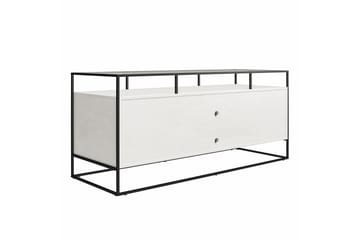 Camley Tv-bänk 136,6x49,8 cm Vit - Dorel Home - Möbler - Vardagsrum - Tv-möbler & mediamöbler - Tv-bänkar