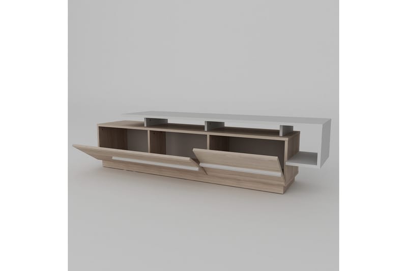 Campora Tv-bänk 150 cm - Natur/Vit - Möbler - Vardagsrum - Tv-möbler & mediamöbler - Tv-bänkar