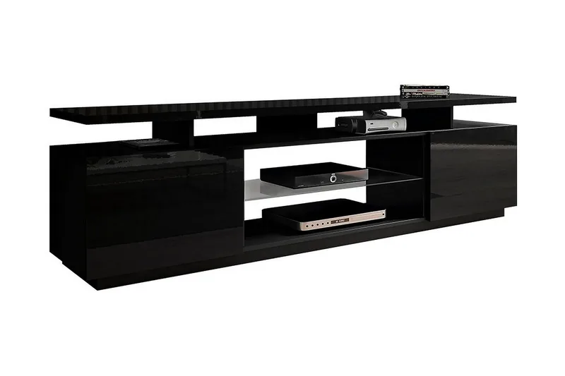 Ceasar TV-bänk 180 cm, Svart