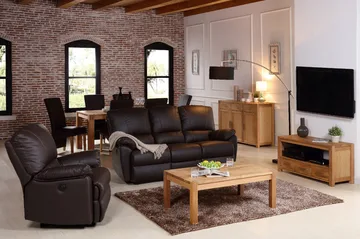 Chicago New TV-bänk 140 cm - Ek - Möbler - Vardagsrum - Tv-möbler & mediamöbler - Tv-bänkar
