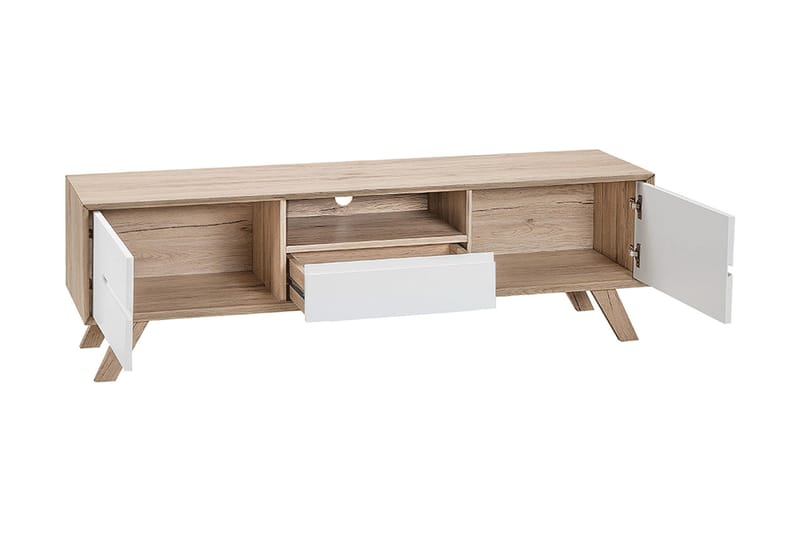 Colfer TV-Bänk 150 cm - Vit - Möbler - Vardagsrum - Tv-möbler & mediamöbler - Tv-bänkar