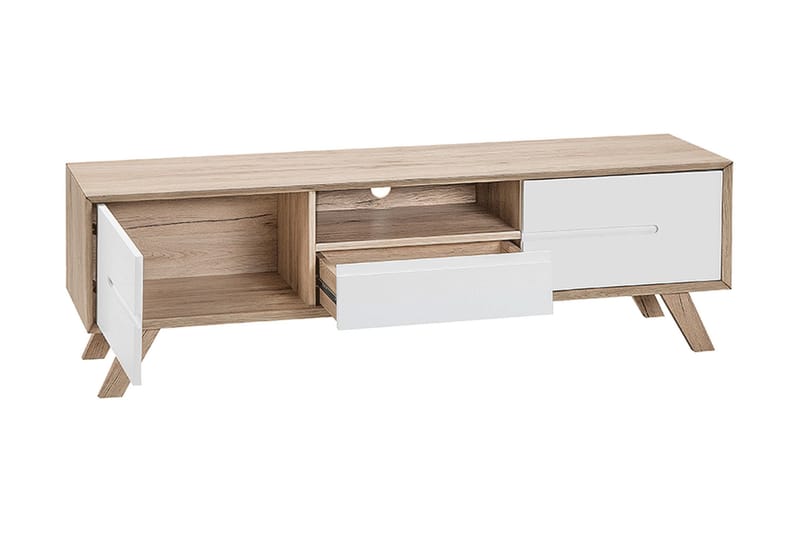 Colfer TV-Bänk 150 cm - Vit - Möbler - Vardagsrum - Tv-möbler & mediamöbler - Tv-bänkar