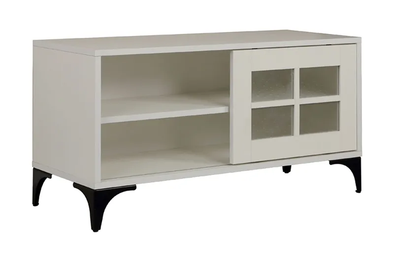 Comfortale Tv-bänk 100 cm, Vit