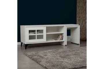 Comfortale Tv-bänk 150 cm - Vit - Möbler - Vardagsrum - Tv-möbler & mediamöbler - Tv-bänkar