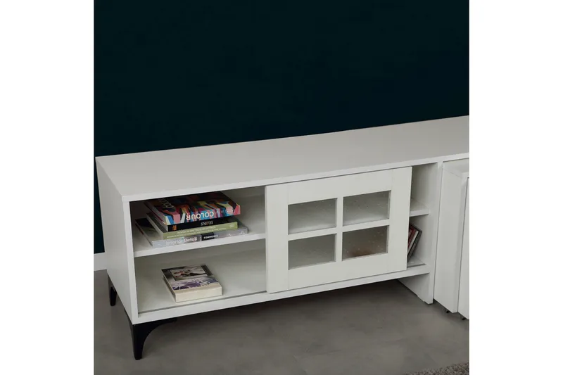 Comfortale Tv-bänk 150 cm - Vit - Möbler - Vardagsrum - Tv-möbler & mediamöbler - Tv-bänkar