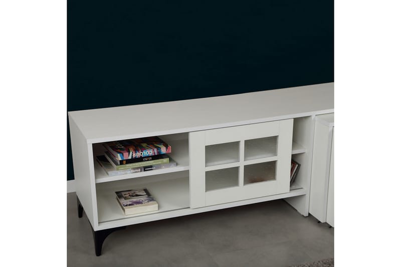 Comfortale Tv-bänk 150 cm - Vit - Möbler - Vardagsrum - Tv-möbler & mediamöbler - Tv-bänkar