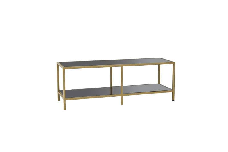 Condurso Tv-bänk 130 cm - Guld - Möbler - Vardagsrum - Tv-möbler & mediamöbler - Tv-bänkar