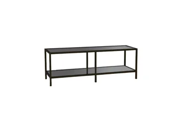 Condurso Tv-bänk 130 cm - Svart - Möbler - Vardagsrum - Tv-möbler & mediamöbler - Tv-bänkar