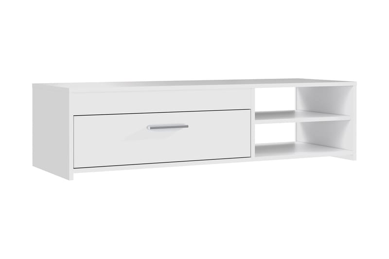 CRANBREE Tv-bänk 120 cm Vit - Möbler - Vardagsrum - Tv-möbler & mediamöbler - Tv-bänkar