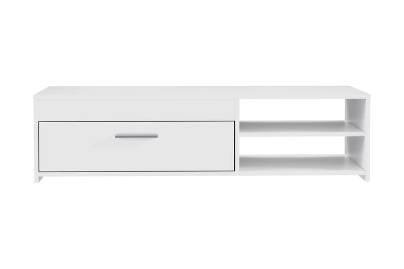 CRANBREE Tv-bänk 120 cm Vit - Möbler - Vardagsrum - Tv-möbler & mediamöbler - Tv-bänkar