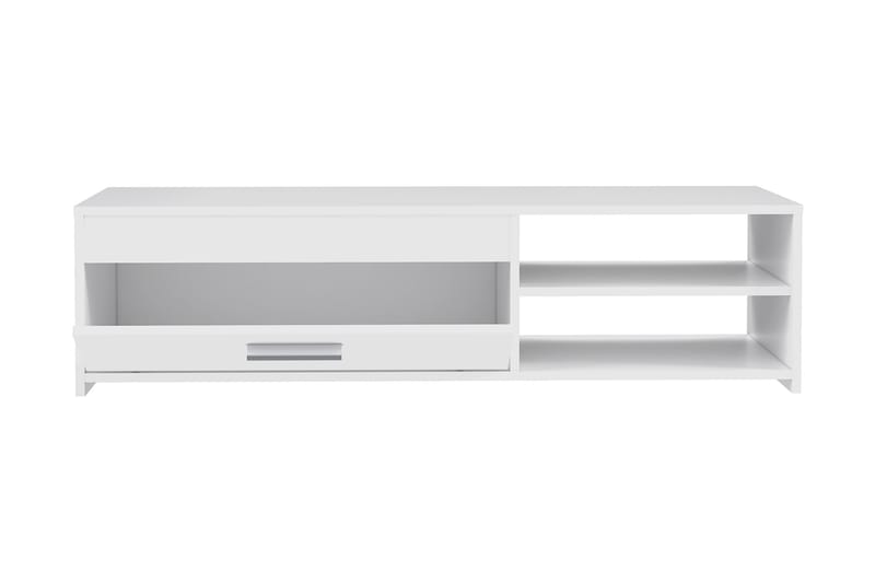 CRANBREE Tv-bänk 120 cm Vit - Möbler - Vardagsrum - Tv-möbler & mediamöbler - Tv-bänkar
