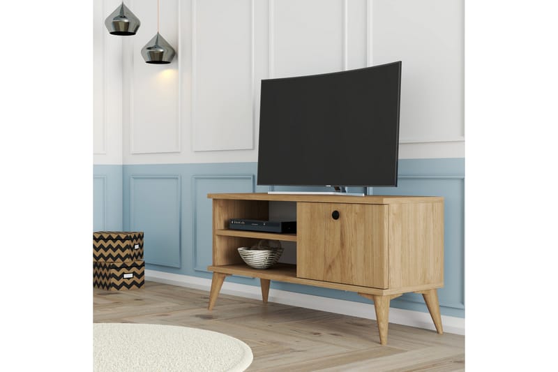 CRATTER Tv-bänk 90 cm Natur - Möbler - Vardagsrum - Tv-möbler & mediamöbler - Tv-bänkar