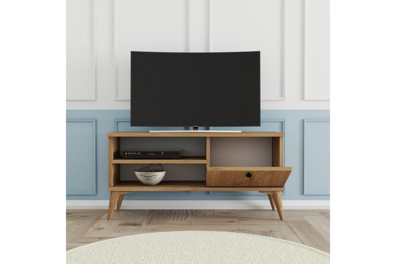 CRATTER Tv-bänk 90 cm Natur - Möbler - Vardagsrum - Tv-möbler & mediamöbler - Tv-bänkar
