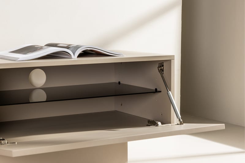 Cuenca Tv-bänk 160x47 cm - Beige - Möbler - Vardagsrum - Tv-möbler & mediamöbler - Tv-bänkar