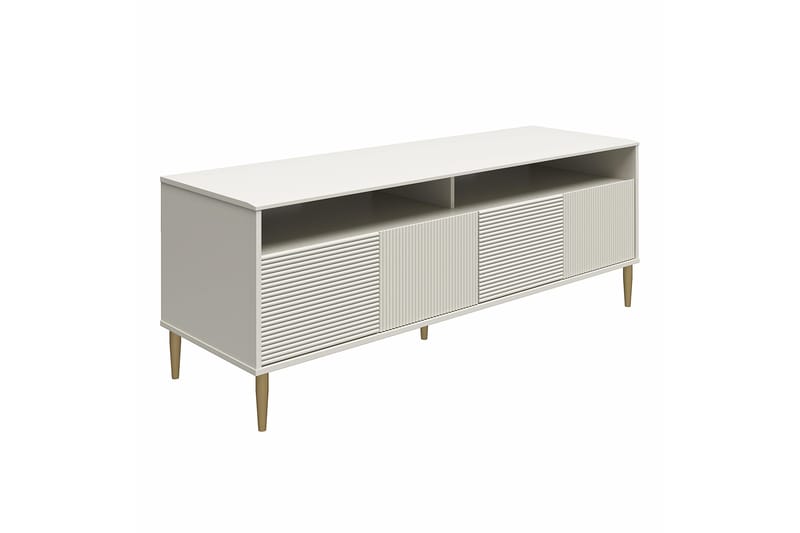 Daphne Tv-bänk 158,5x50 cm Vit - Dorel Home - Möbler - Vardagsrum - Tv-möbler & mediamöbler - Tv-bänkar