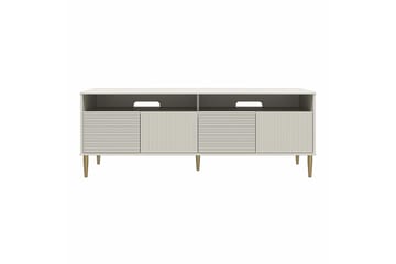 Daphne Tv-bänk 158,5x50 cm Vit - Dorel Home - Möbler - Vardagsrum - Tv-möbler & mediamöbler - Tv-bänkar