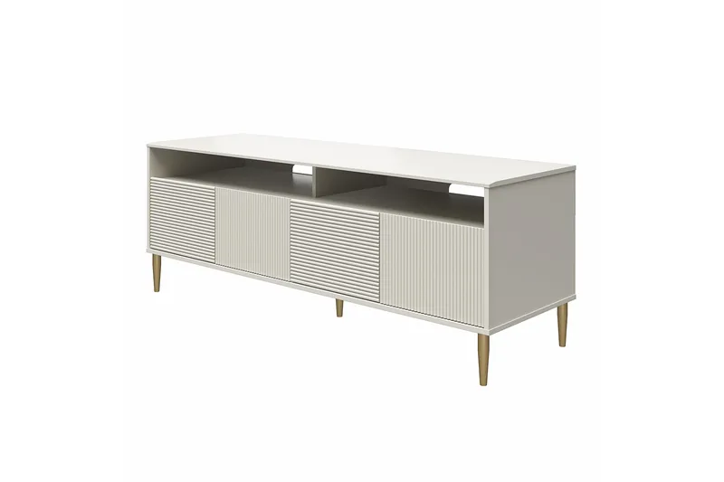 Daphne Tv-bänk 158,5x50 cm Vit - Dorel Home - Möbler - Vardagsrum - Tv-möbler & mediamöbler - Tv-bänkar