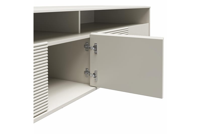 Daphne  Tv-bänk 158,5x50 cm Vit - Möbler - Vardagsrum - Tv-möbler & mediamöbler - Tv-bänkar