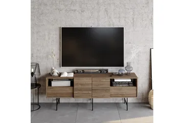 Dasaki Tv-bänk 180 cm - Mörkbrun/Svart - Möbler - Vardagsrum - Tv-möbler & mediamöbler - Tv-bänkar