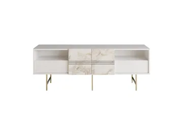 Dasaki Tv-bänk 180 cm - Vit - Möbler - Vardagsrum - Tv-möbler & mediamöbler - Tv-bänkar