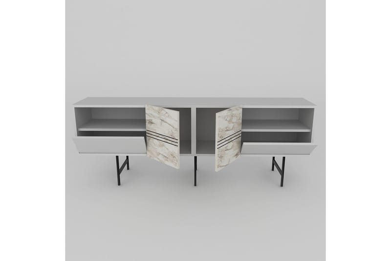 Dasaki Tv-bänk 180 cm - Vit - Möbler - Vardagsrum - Tv-möbler & mediamöbler - Tv-bänkar