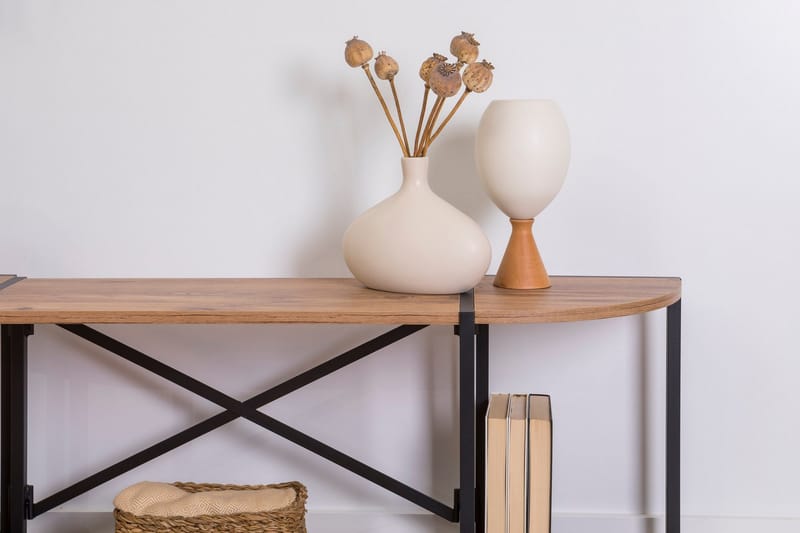 Debesis Tv-bänk 138 cm - Brun/Svart - Möbler - Vardagsrum - Tv-möbler & mediamöbler - Tv-bänkar