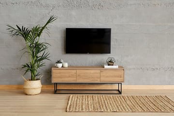 Degerfors TV-bänk 140 cm - Brun - Möbler - Vardagsrum - Tv-möbler & mediamöbler - Tv-bänkar