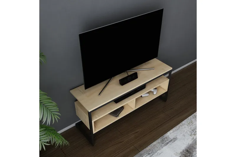 Desgrar Tv-bänk 110x49,9 cm - Svart - Möbler - Vardagsrum - Tv-möbler & mediamöbler - Tv-bänkar