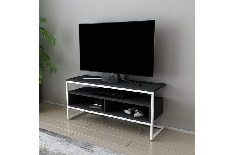 Desgrar Tv-bänk 110x49,9 cm - Vit - Möbler - Vardagsrum - Tv-möbler & mediamöbler - Tv-bänkar