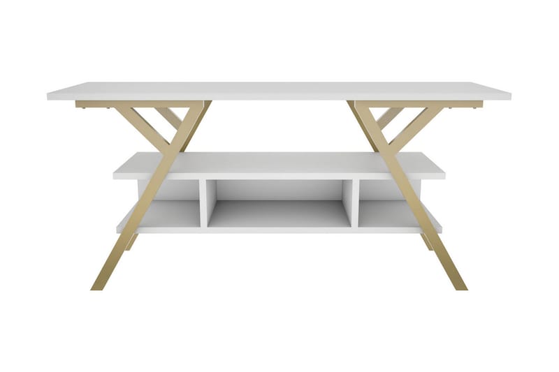 Desgrar Tv-bänk 120x55 cm - Guld - Möbler - Vardagsrum - Tv-möbler & mediamöbler - Tv-bänkar