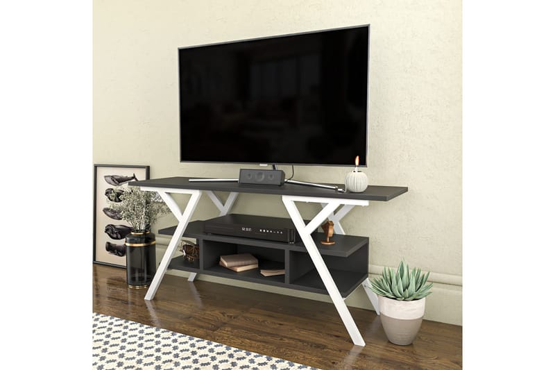 Desgrar Tv-bänk 120x55 cm - Vit - Möbler - Vardagsrum - Tv-möbler & mediamöbler - Tv-bänkar