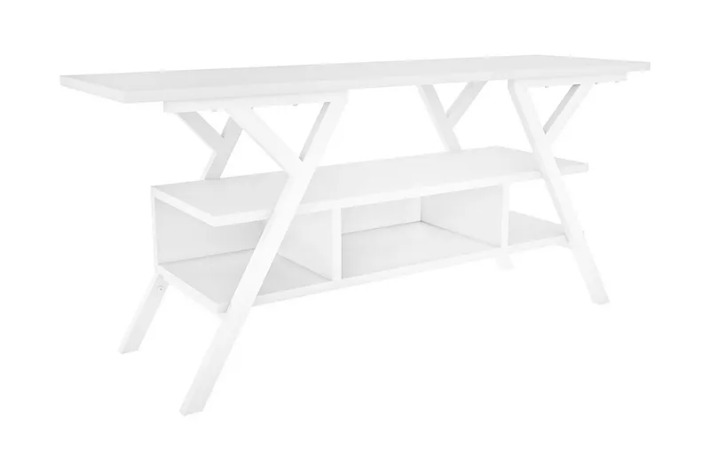 Desgrar Tv-bänk 120x55 cm, Vit