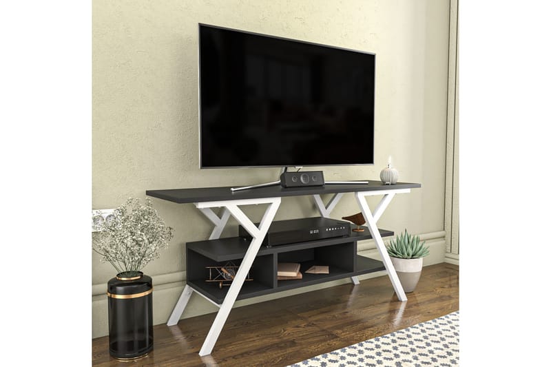 Desgrar Tv-bänk 120x55 cm - Vit - Möbler - Vardagsrum - Tv-möbler & mediamöbler - Tv-bänkar