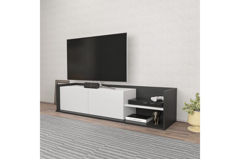 Desgrar Tv-bänk 160x36,8 cm - Antracit - Möbler - Vardagsrum - Tv-möbler & mediamöbler - Tv-bänkar
