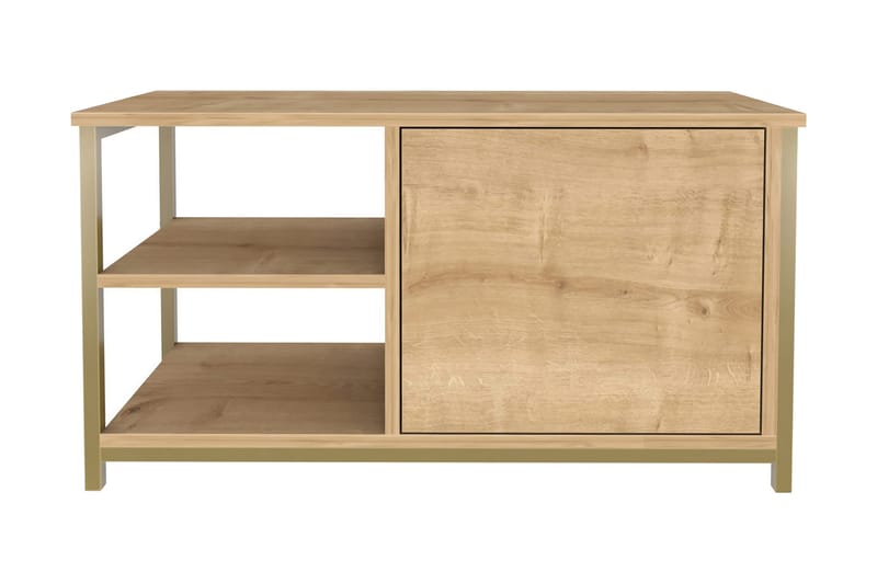 Desgrar Tv-bänk 89,6x50,8 cm - Guld - Möbler - Vardagsrum - Tv-möbler & mediamöbler - Tv-bänkar