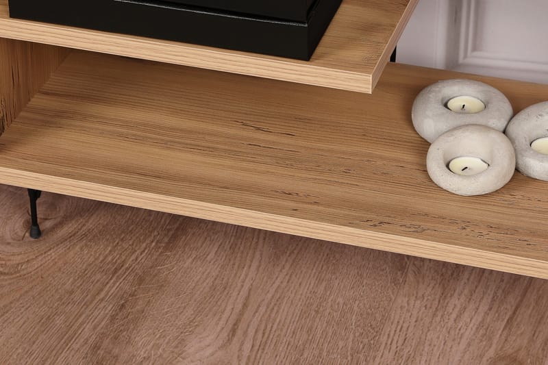 DIEMN Tv-bänk 120 cm Natur - Möbler - Vardagsrum - Tv-möbler & mediamöbler - Tv-bänkar