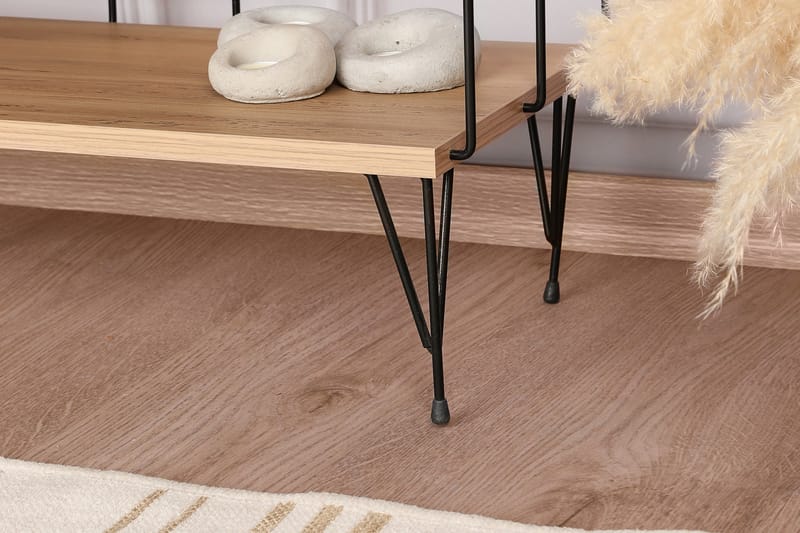 DIEMN Tv-bänk 120 cm Natur - Möbler - Vardagsrum - Tv-möbler & mediamöbler - Tv-bänkar