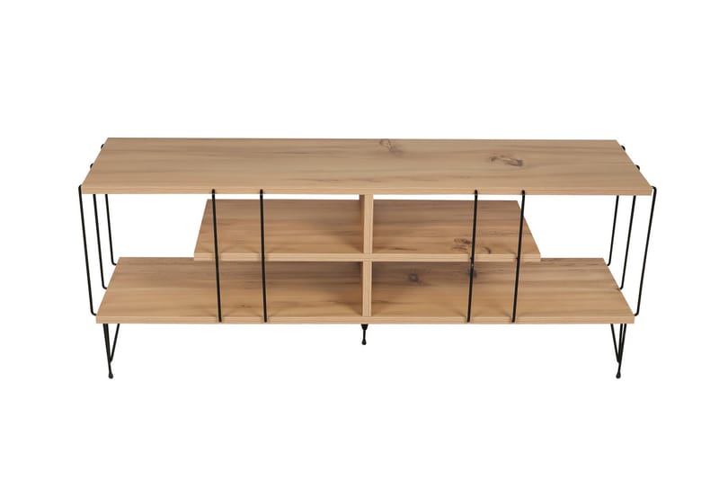 DIEMN Tv-bänk 120 cm Natur - Möbler - Vardagsrum - Tv-möbler & mediamöbler - Tv-bänkar