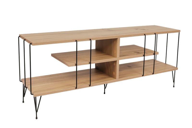 DIEMN Tv-bänk 120 cm Natur - Möbler - Vardagsrum - Tv-möbler & mediamöbler - Tv-bänkar
