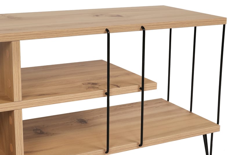DIEMN Tv-bänk 120 cm Natur - Möbler - Vardagsrum - Tv-möbler & mediamöbler - Tv-bänkar