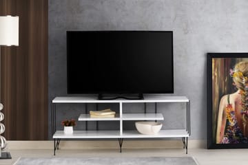 DIEMN Tv-bänk 120 cm Vit