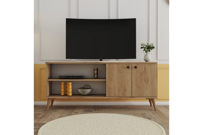 DRAGEN Tv-bänk 138 cm Natur - Möbler - Vardagsrum - Tv-möbler & mediamöbler - Tv-bänkar