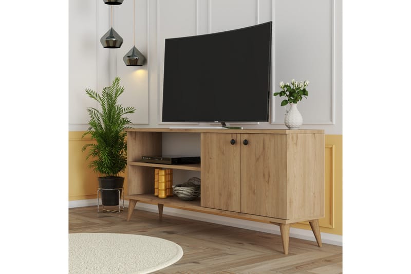 DRAGEN Tv-bänk 138 cm Natur - Möbler - Vardagsrum - Tv-möbler & mediamöbler - Tv-bänkar