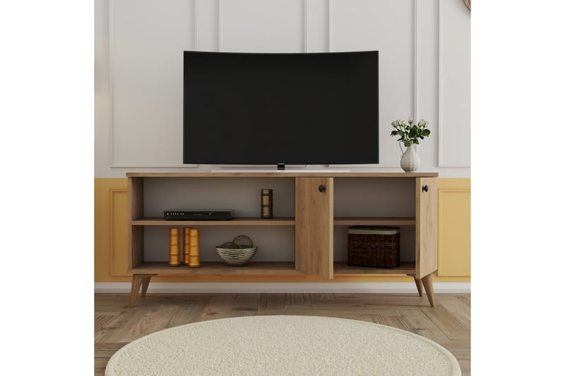 DRAGEN Tv-bänk 138 cm Natur - Möbler - Vardagsrum - Tv-möbler & mediamöbler - Tv-bänkar