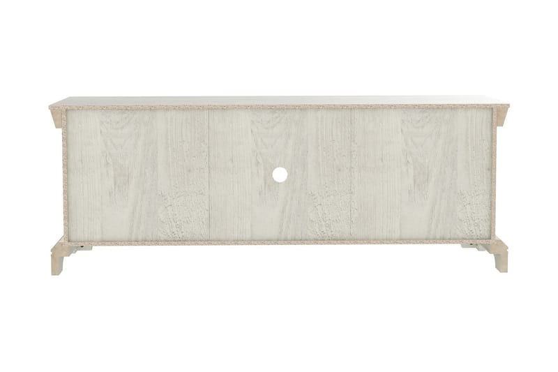 DURDHAM TV-Bänk 147 cm Vit - Möbler - Vardagsrum - Tv-möbler & mediamöbler - Tv-bänkar