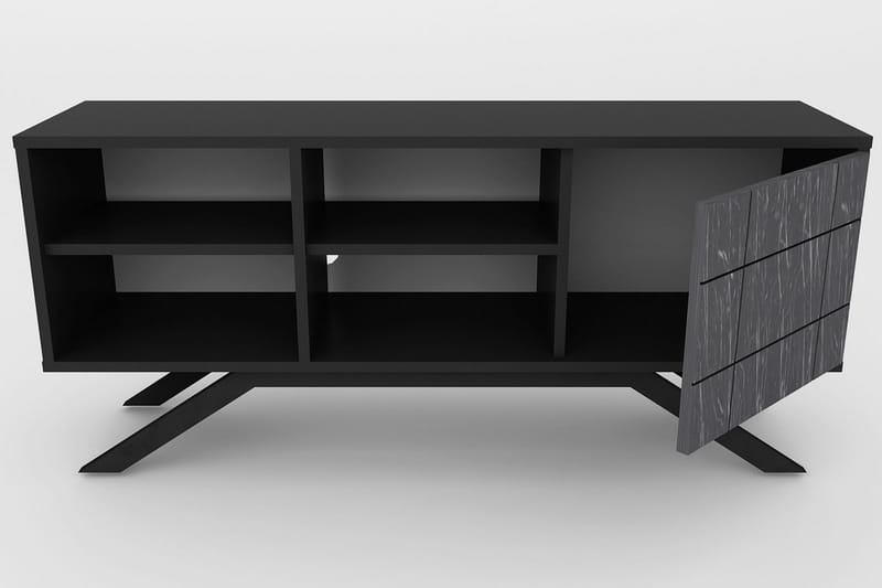Einbeck Tv-bänk 130 cm - Svart - Möbler - Vardagsrum - Tv-möbler & mediamöbler - Tv-bänkar