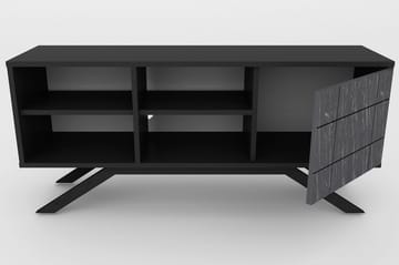 Einbeck Tv-bänk 130 cm - Svart - Möbler - Vardagsrum - Tv-möbler & mediamöbler - Tv-bänkar