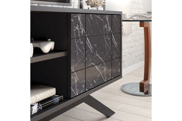 Einbeck Tv-bänk 130 cm - Svart - Möbler - Vardagsrum - Tv-möbler & mediamöbler - Tv-bänkar
